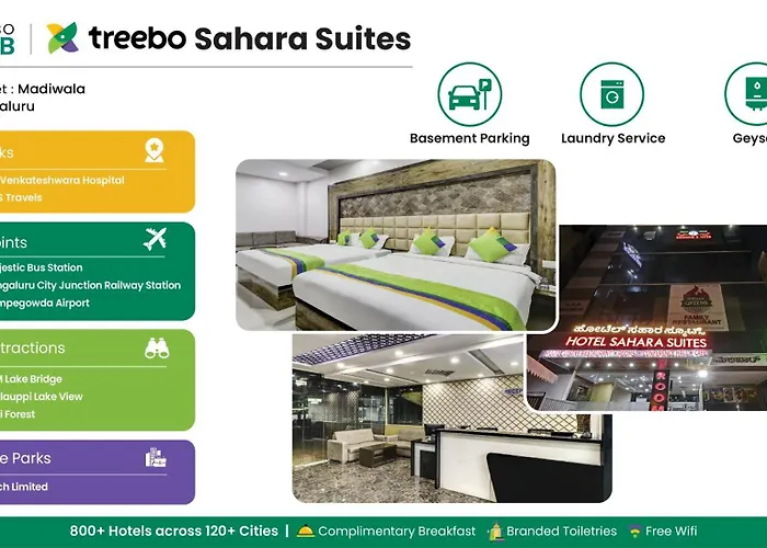 Family Friendly Hotels Treebo Sahara Suites 750 M From St Johns Medical College And Hospital